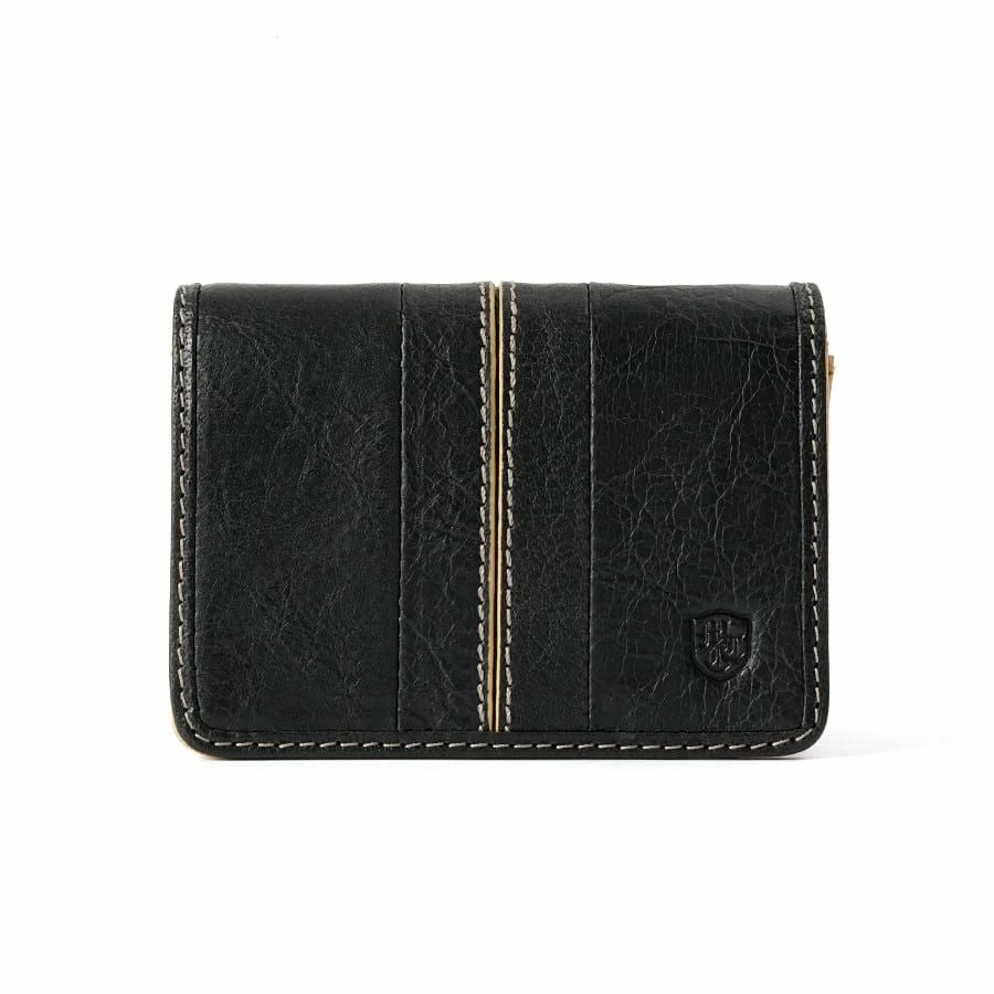 MOUSTACHE カード入れ イタリアンバッファロー革×ゴート革 KBR-0470