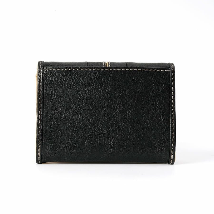 MOUSTACHE カード入れ イタリアンバッファロー革×ゴート革 KBR-0470
