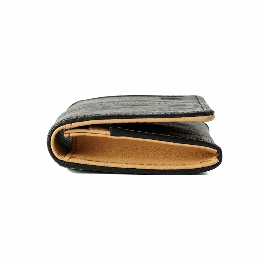 MOUSTACHE カード入れ イタリアンバッファロー革×ゴート革 KBR-0470