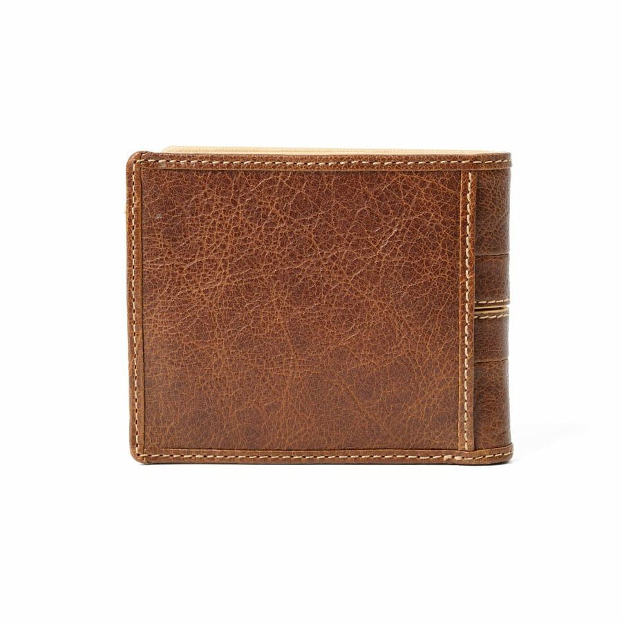 MOUSTACHE 二つ折り財布 イタリアンバッファロー革×ゴート革 KBR-0472