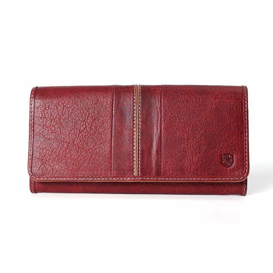 MOUSTACHE 長財布 イタリアンバッファロー革×ゴート革 KBR-0474