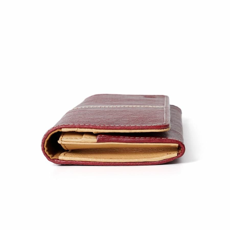 MOUSTACHE 長財布 イタリアンバッファロー革×ゴート革 KBR-0474