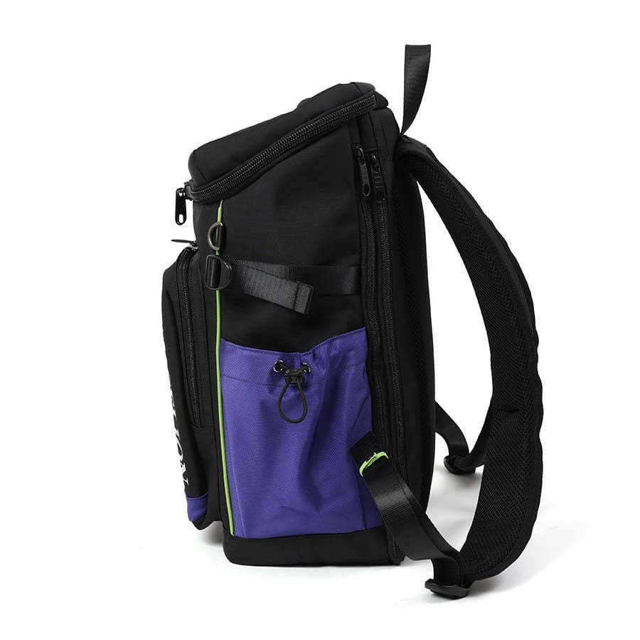 【エヴァンゲリオンコラボ】 マチ拡張 スクエアリュックサック 24-30L ポリエステル MEV-4007