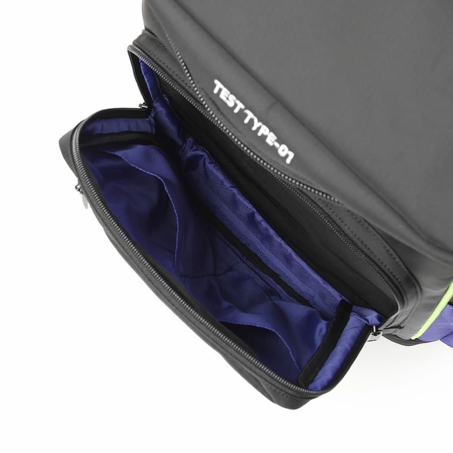 【エヴァンゲリオンコラボ】 マチ拡張 スクエアリュックサック 24-30L ポリエステル MEV-4007