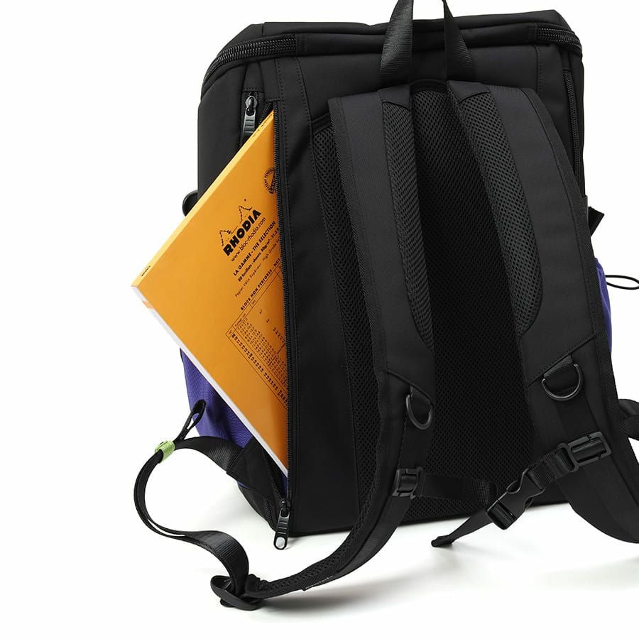 【エヴァンゲリオンコラボ】 マチ拡張 スクエアリュックサック 24-30L ポリエステル MEV-4007