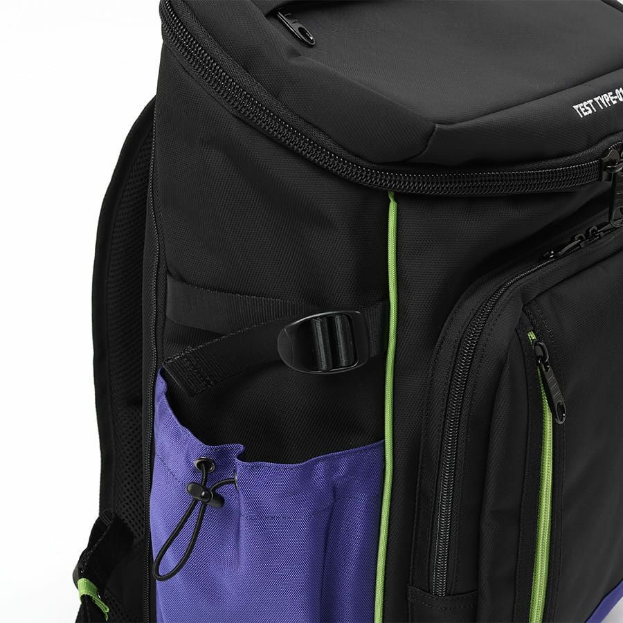 【エヴァンゲリオンコラボ】 マチ拡張 スクエアリュックサック 24-30L ポリエステル MEV-4007