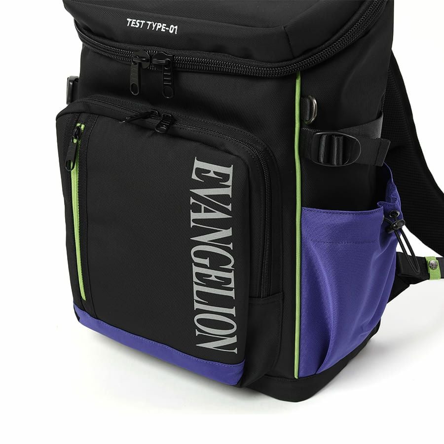 【エヴァンゲリオンコラボ】 マチ拡張 スクエアリュックサック 24-30L ポリエステル MEV-4007