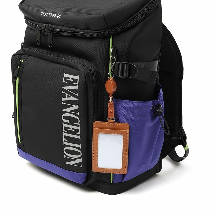【エヴァンゲリオンコラボ】 マチ拡張 スクエアリュックサック 24-30L ポリエステル MEV-4007