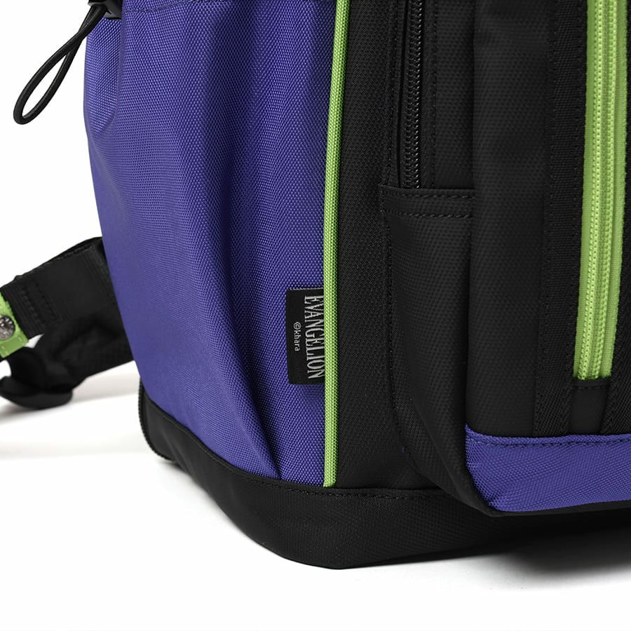 【エヴァンゲリオンコラボ】 マチ拡張 スクエアリュックサック 24-30L ポリエステル MEV-4007