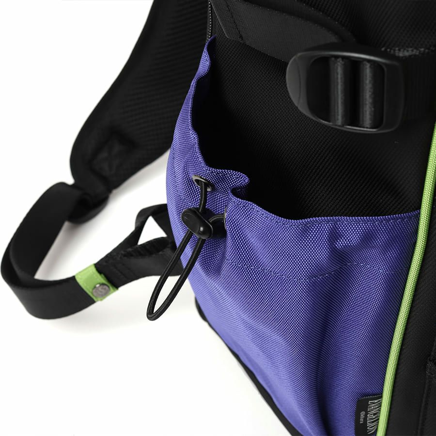 【エヴァンゲリオンコラボ】 マチ拡張 スクエアリュックサック 24-30L ポリエステル MEV-4007