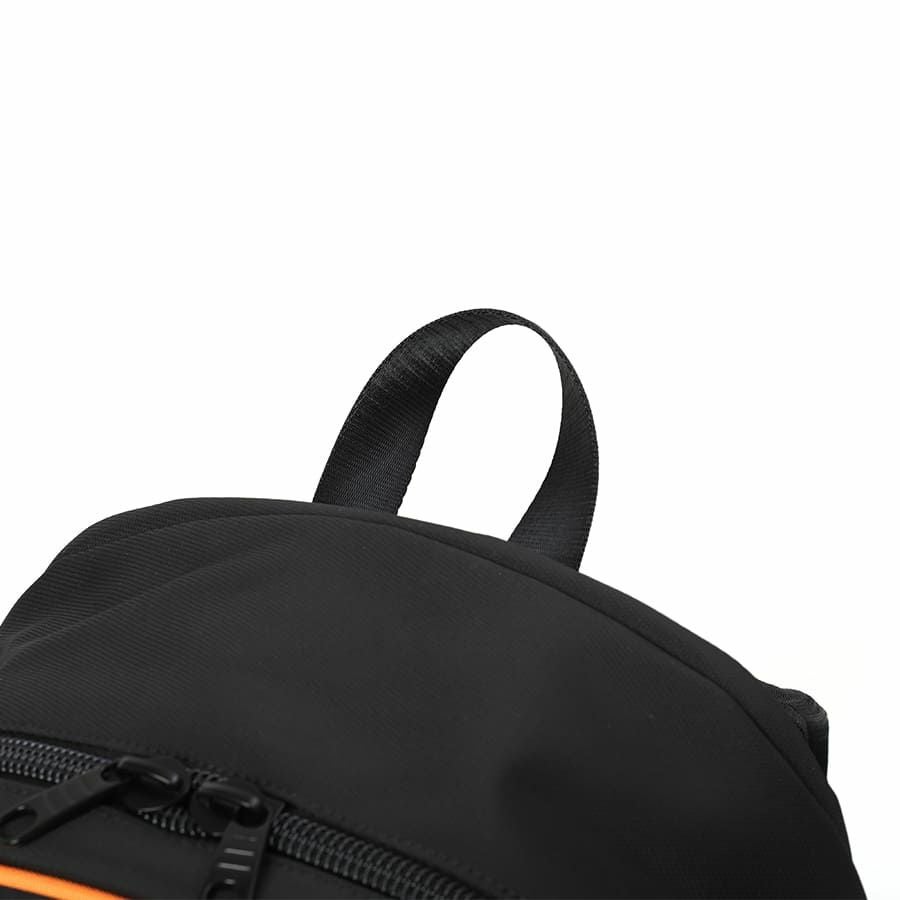 エヴァンゲリオンコラボ】 MOUSTACHE マチ拡張 ラウンドリュックサック 24-30L ポリエステル MEV-4008