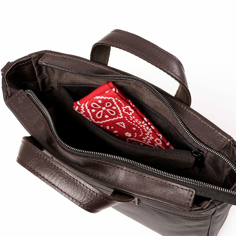 DOUBLES 2wayショルダーバッグ イタリアンソフト牛革×牛革 JNW-7127