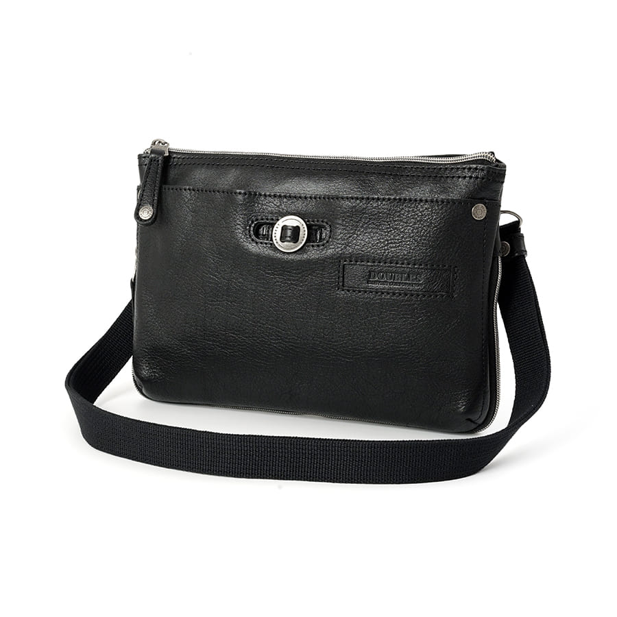 DOUBLES 2WAY クラッチ ショルダーバッグ 牛革 YHB-1703