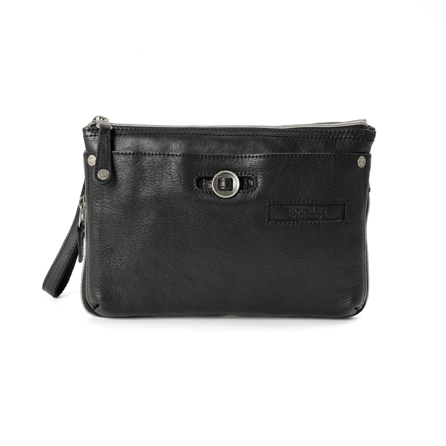 DOUBLES 2WAY クラッチ ショルダーバッグ 牛革 YHB-1703