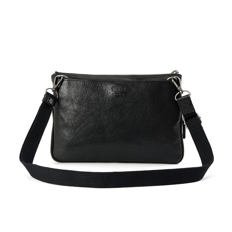 DOUBLES 2WAY クラッチ ショルダーバッグ 牛革 YHB-1703