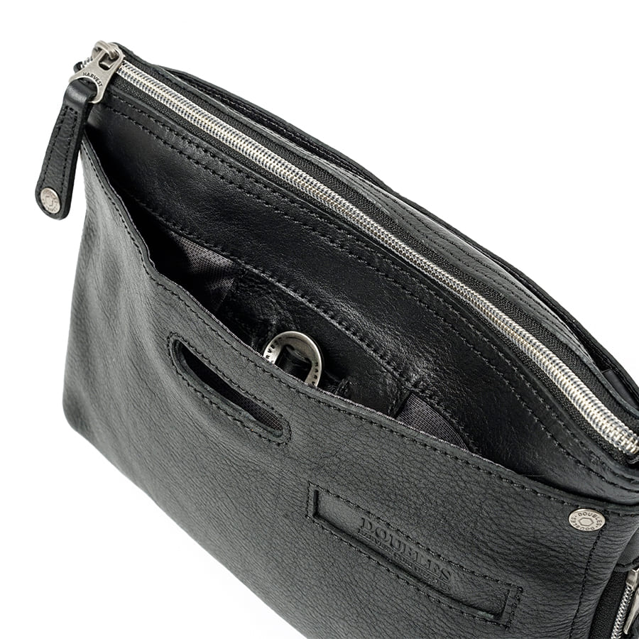 DOUBLES 2WAY クラッチ ショルダーバッグ 牛革 YHB-1703