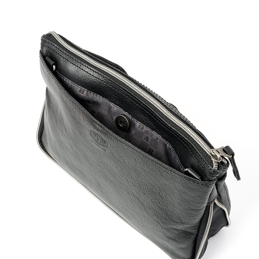 DOUBLES 2WAY クラッチ ショルダーバッグ 牛革 YHB-1703