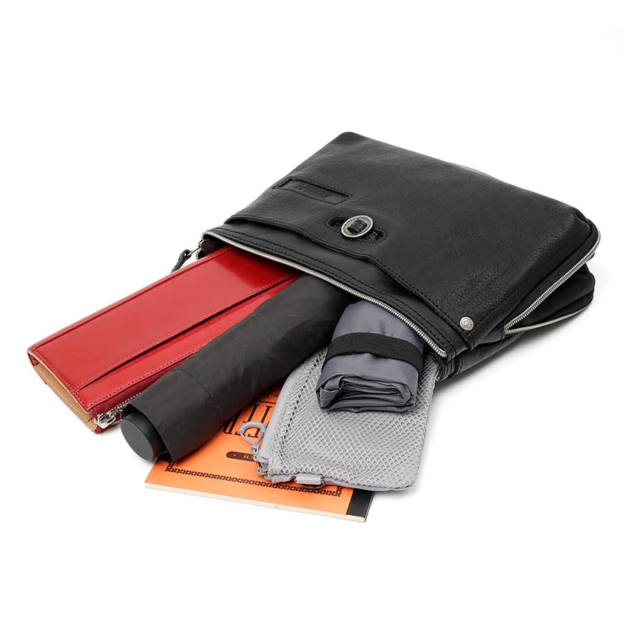 DOUBLES 2WAY クラッチ ショルダーバッグ 牛革 YHB-1703