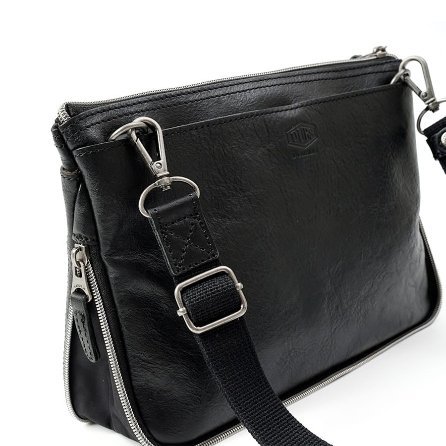 DOUBLES 2WAY クラッチ ショルダーバッグ 牛革 YHB-1703