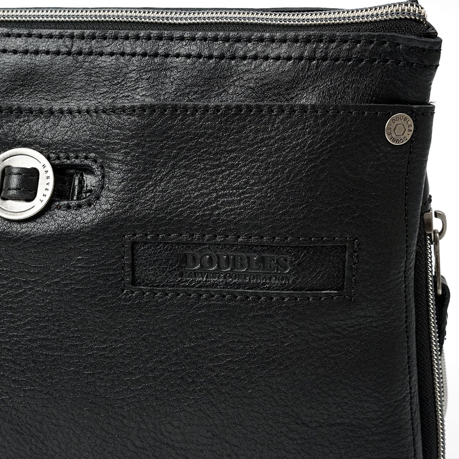 DOUBLES 2WAY クラッチ ショルダーバッグ 牛革 YHB-1703