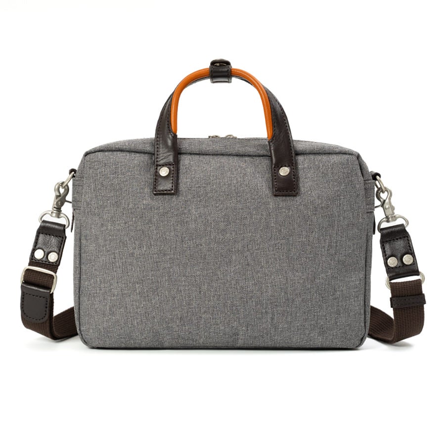 moustache on time 2WAY ショルダーバッグ ミニブリーフ ポリエステル×牛革×合皮 JPF-2176