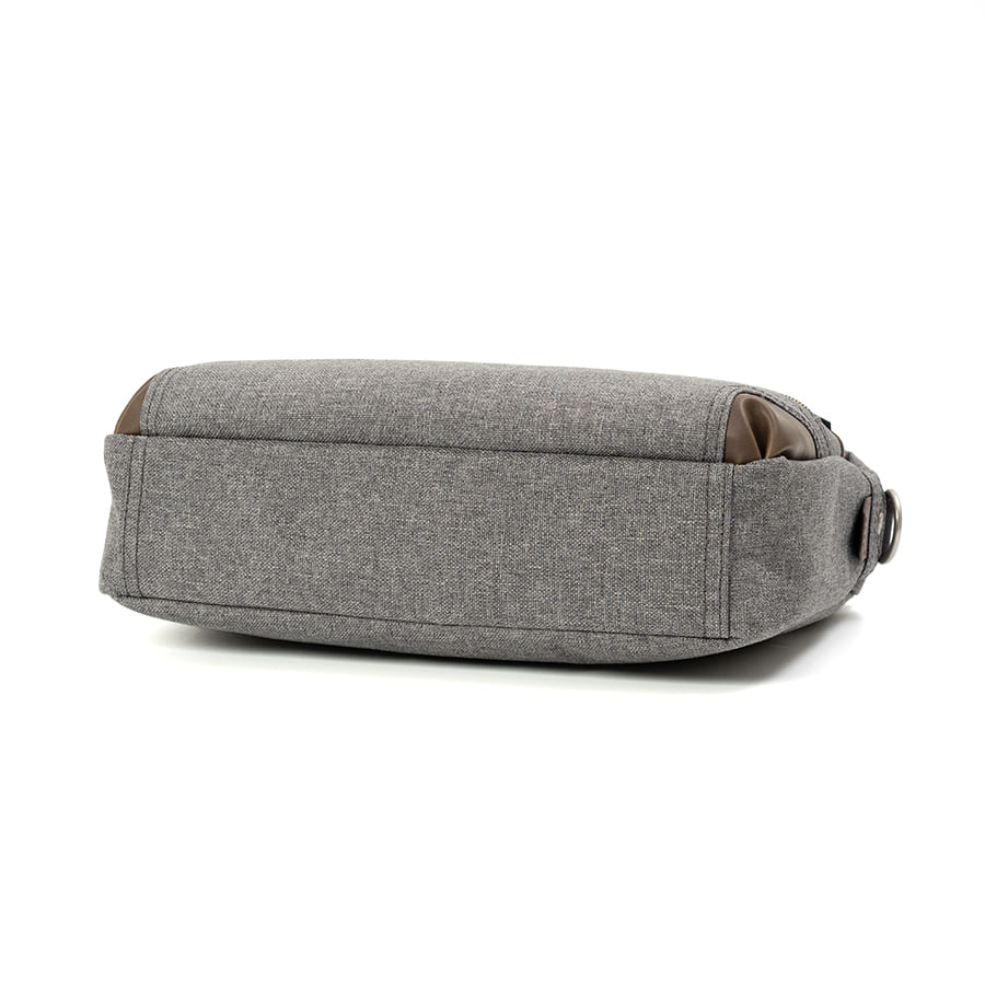 moustache on time 2WAY ショルダーバッグ ミニブリーフ ポリエステル×牛革×合皮 JPF-2176