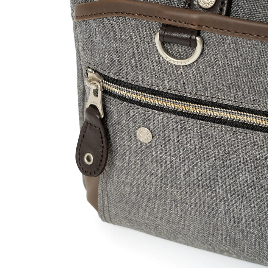 moustache on time 2WAY ショルダーバッグ ミニブリーフ ポリエステル×牛革×合皮 JPF-2176