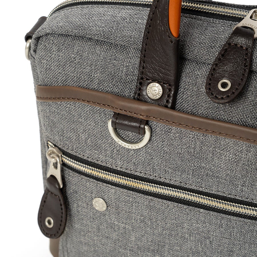 moustache on time 2WAY ショルダーバッグ ミニブリーフ ポリエステル×牛革×合皮 JPF-2176