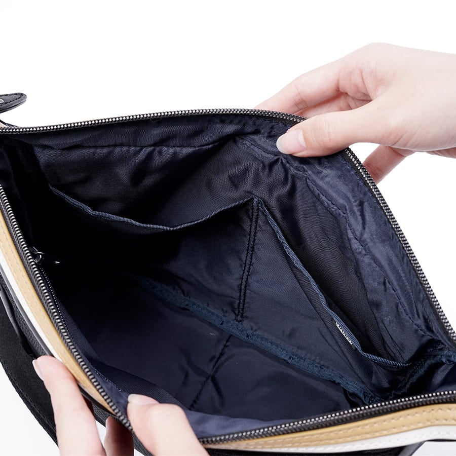 DOUBLES ショルダーバッグ イタリアンソフト牛革×牛革 KRP-7113