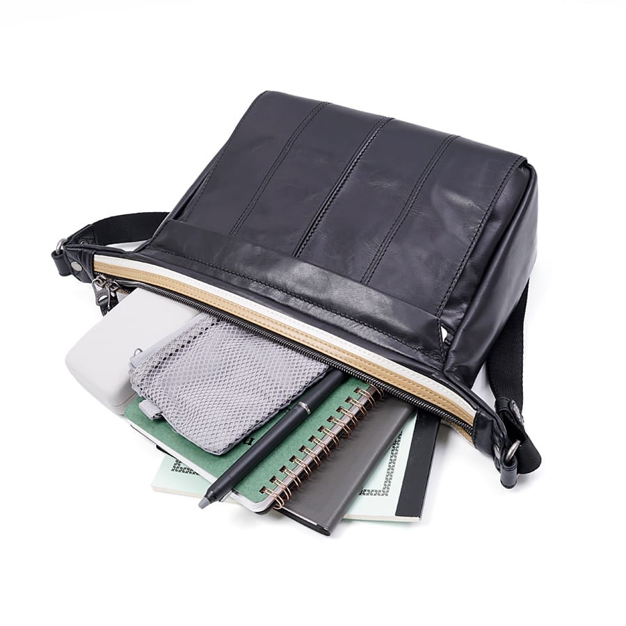 DOUBLES ショルダーバッグ イタリアンソフト牛革×牛革 KRP-7113