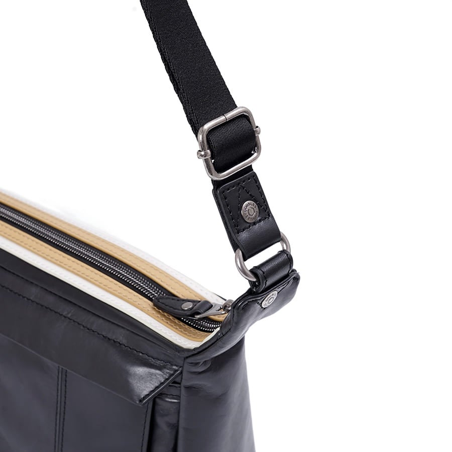 DOUBLES ショルダーバッグ イタリアンソフト牛革×牛革 KRP-7113