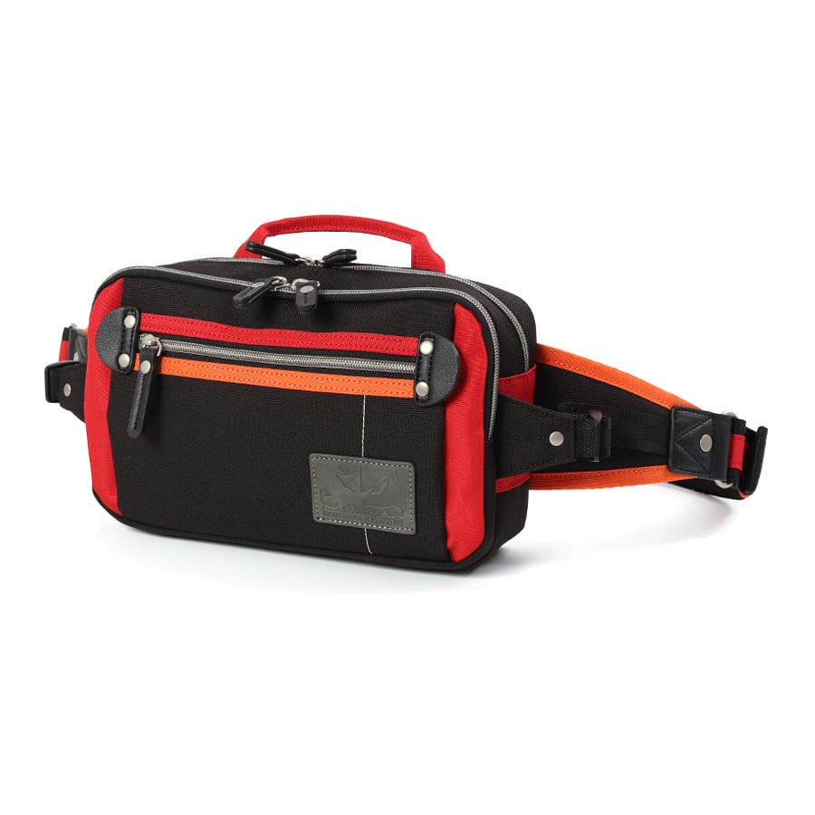 【エヴァンゲリオンコラボ】【数量限定】 MOUSTACHE ウエストバッグ ポリエステル×合皮 JDH-1850