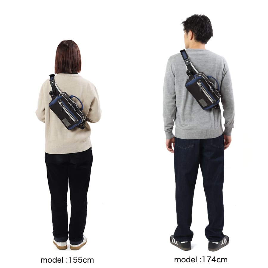 【エヴァンゲリオンコラボ】【数量限定】 MOUSTACHE ウエストバッグ ポリエステル×合皮 JDH-1850