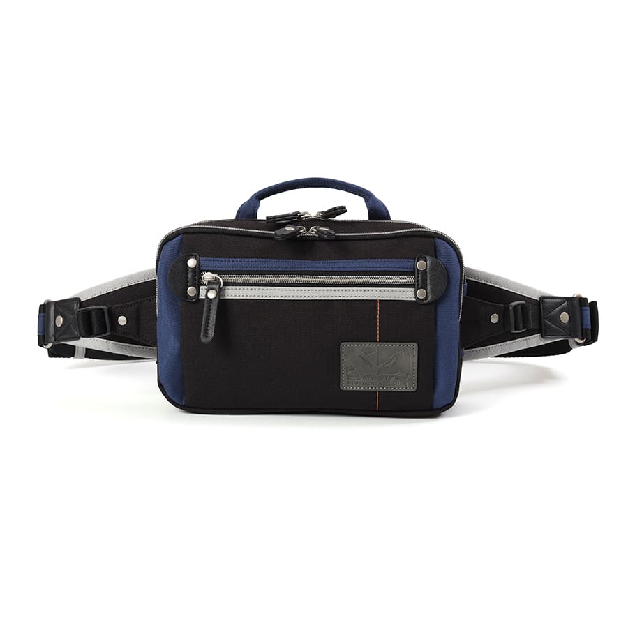 【エヴァンゲリオンコラボ】【数量限定】 MOUSTACHE ウエストバッグ ポリエステル×合皮 JDH-1850