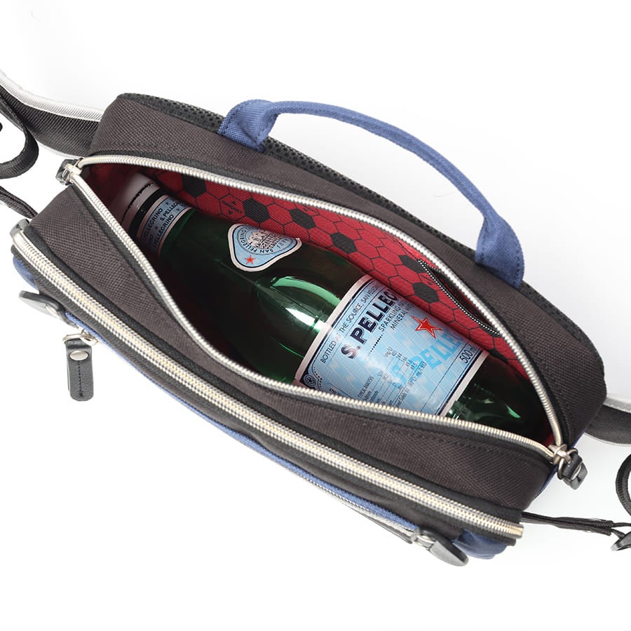 【エヴァンゲリオンコラボ】【数量限定】 MOUSTACHE ウエストバッグ ポリエステル×合皮 JDH-1850