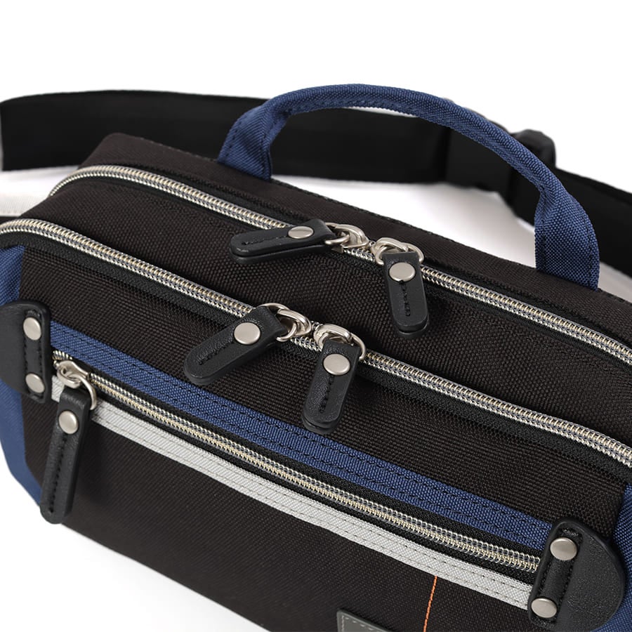 【エヴァンゲリオンコラボ】【数量限定】 MOUSTACHE ウエストバッグ ポリエステル×合皮 JDH-1850