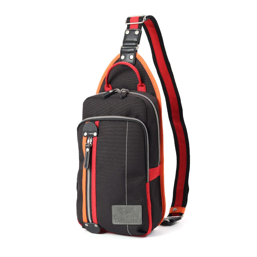 【エヴァンゲリオンコラボ】【数量限定】 MOUSTACHE ボディバッグ ポリエステル×合皮 JDH-1851