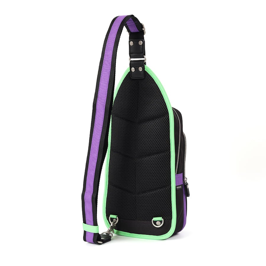 【エヴァンゲリオンコラボ】【数量限定】 MOUSTACHE ボディバッグ ポリエステル×合皮 JDH-1851