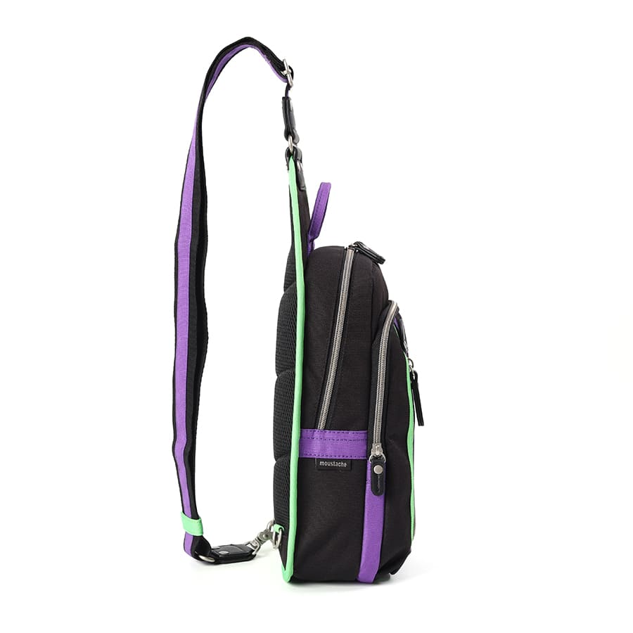 【エヴァンゲリオンコラボ】【数量限定】 MOUSTACHE ボディバッグ ポリエステル×合皮 JDH-1851