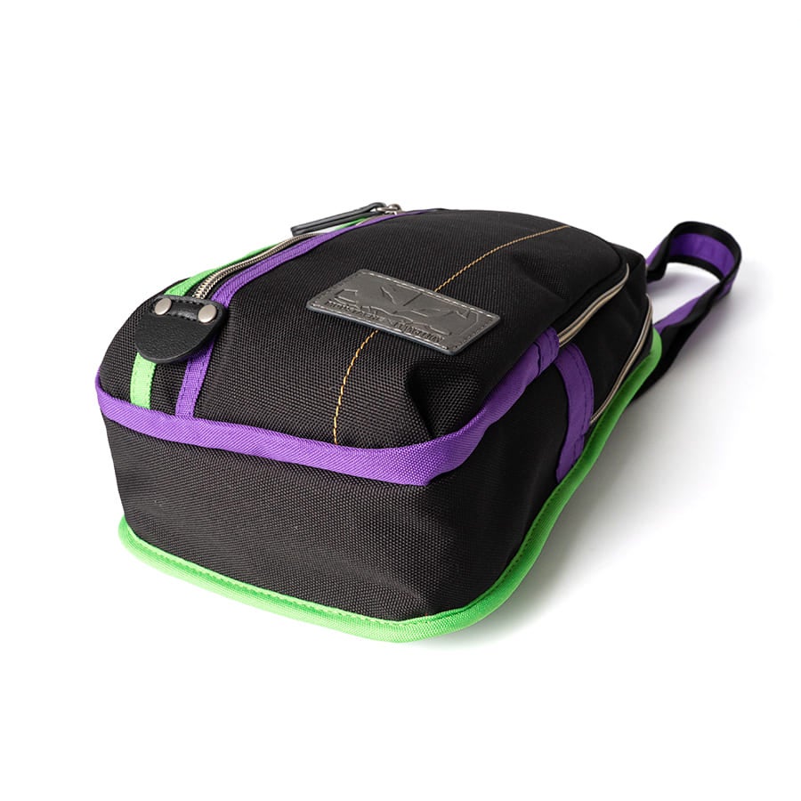 【エヴァンゲリオンコラボ】【数量限定】 MOUSTACHE ボディバッグ ポリエステル×合皮 JDH-1851