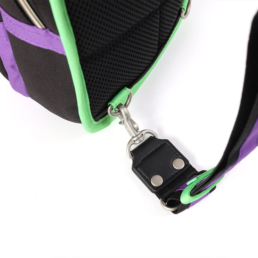 【エヴァンゲリオンコラボ】【数量限定】 MOUSTACHE ボディバッグ ポリエステル×合皮 JDH-1851