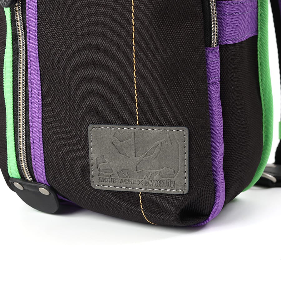 【エヴァンゲリオンコラボ】【数量限定】 MOUSTACHE ボディバッグ ポリエステル×合皮 JDH-1851
