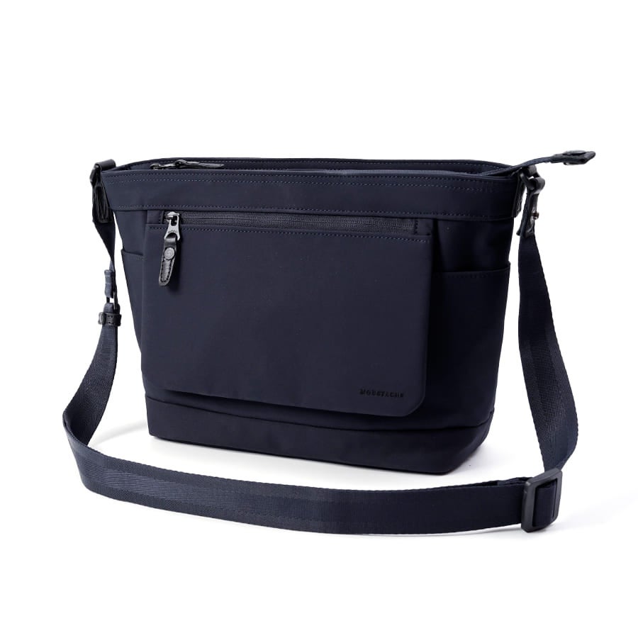 MOUSTACHE 撥水 ショルダーバッグ 高密ポリエステル撥水加工 BAY-0396