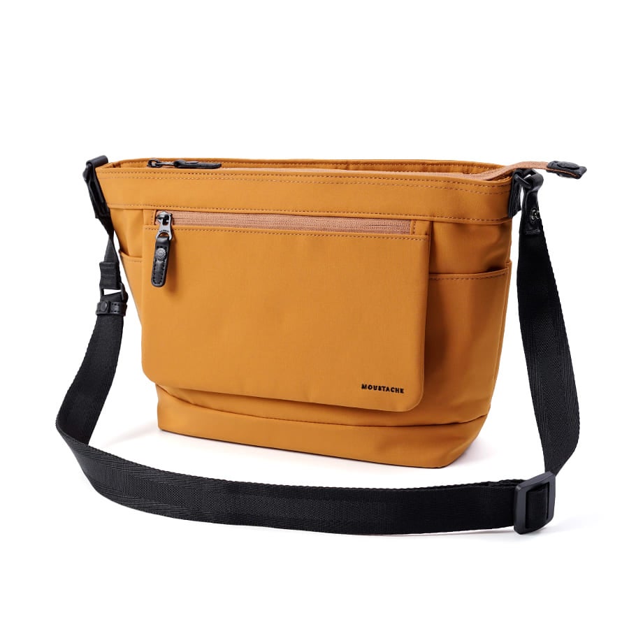 MOUSTACHE 撥水 ショルダーバッグ 高密ポリエステル撥水加工 BAY-0396