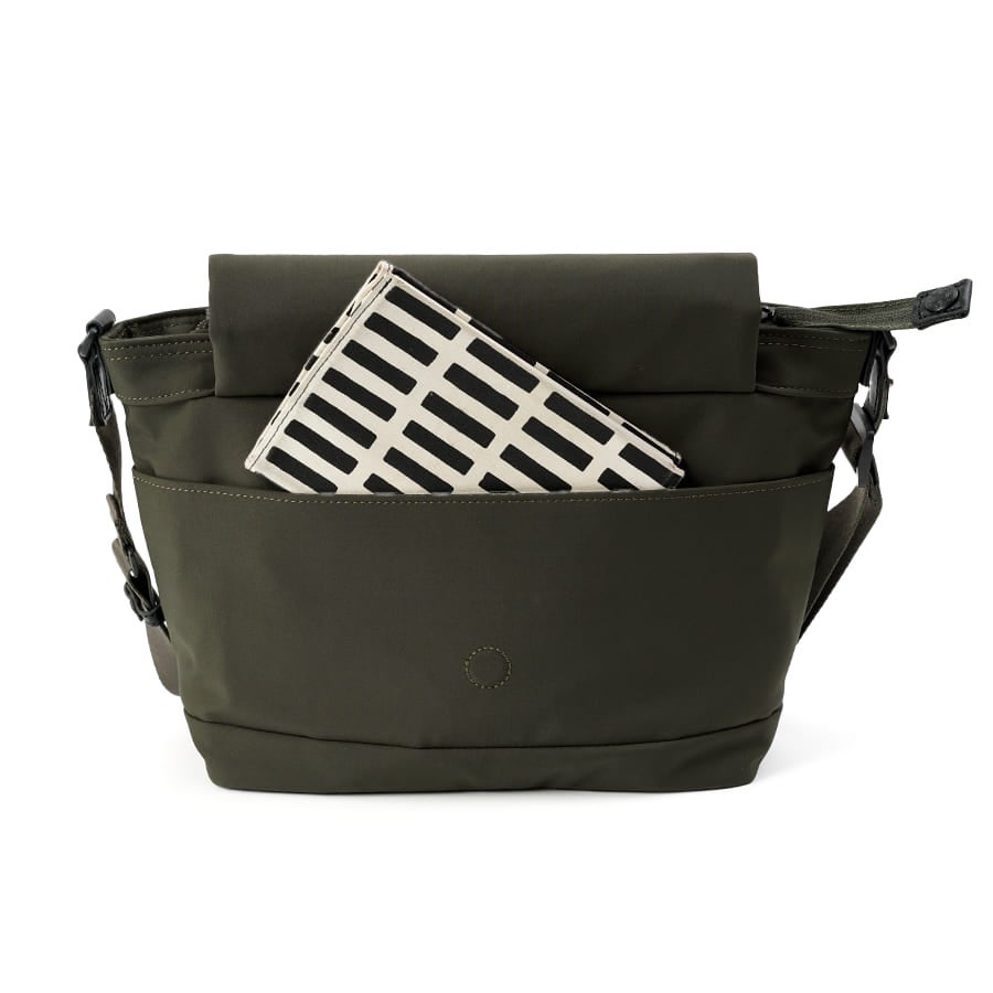 MOUSTACHE 撥水 ショルダーバッグ 高密ポリエステル撥水加工 BAY-0396