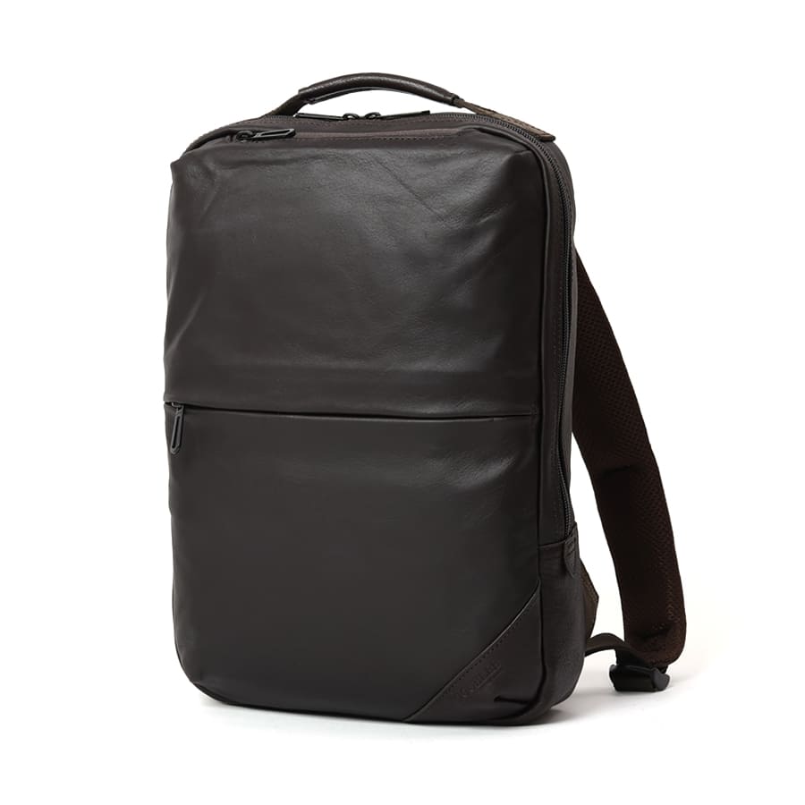 DOUBLES スクエアリュック イタリアンソフト牛革×牛革 JNW-7128