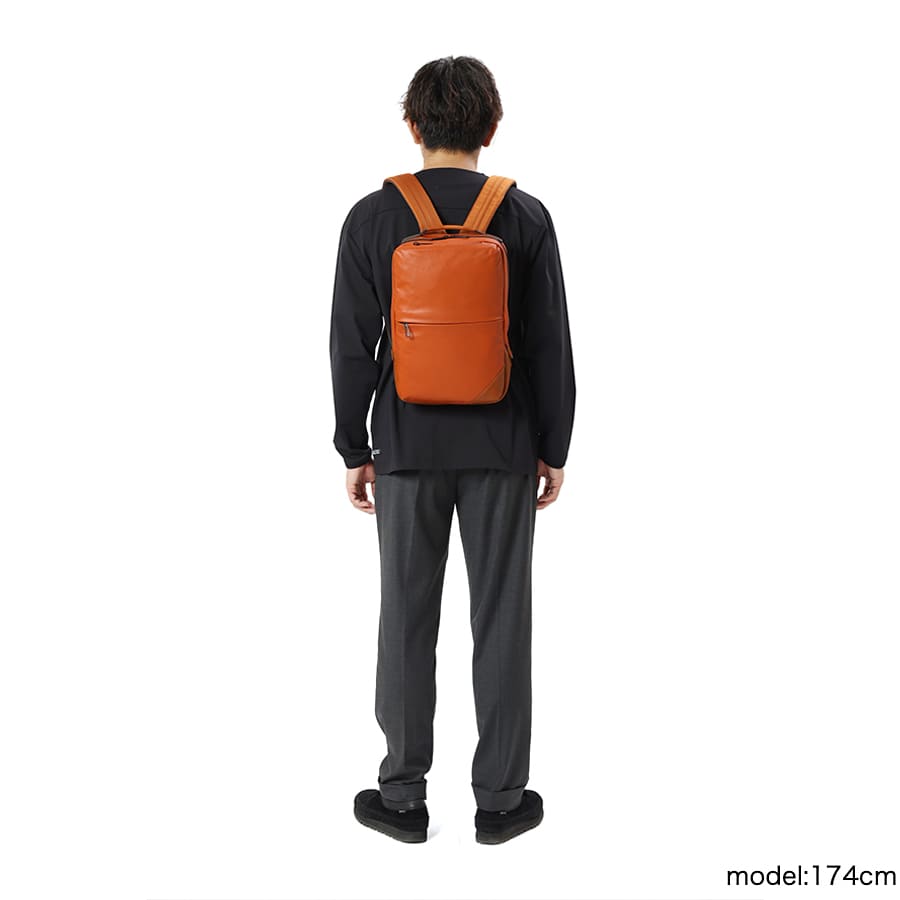 DOUBLES スクエアリュック イタリアンソフト牛革×牛革 JNW-7128