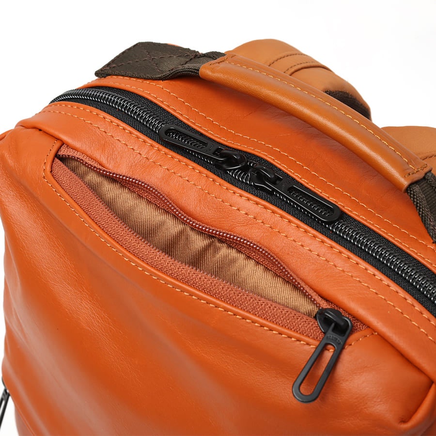 DOUBLES スクエアリュック イタリアンソフト牛革×牛革 JNW-7128