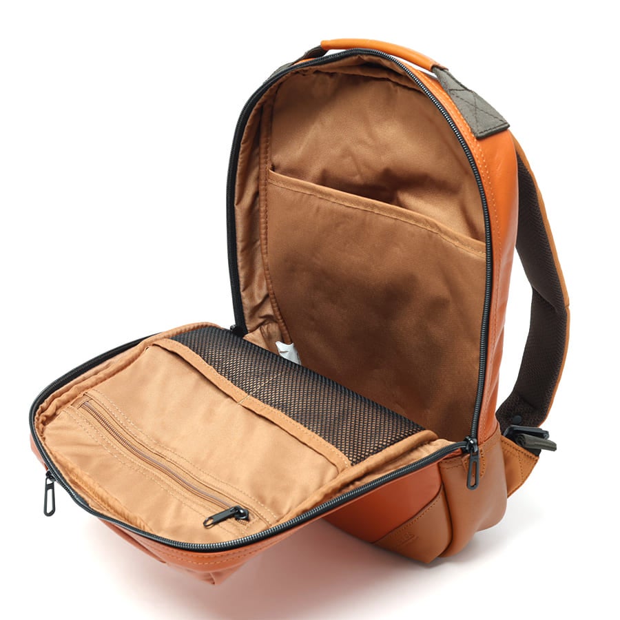 DOUBLES スクエアリュック イタリアンソフト牛革×牛革 JNW-7128