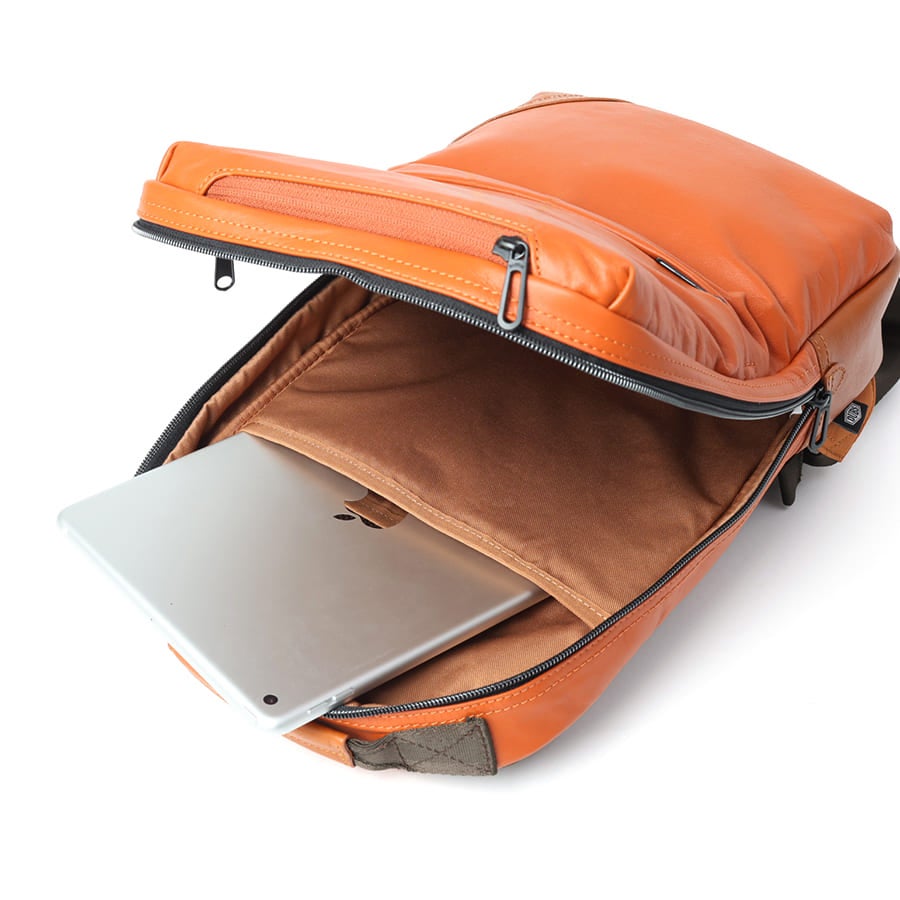 DOUBLES スクエアリュック イタリアンソフト牛革×牛革 JNW-7128